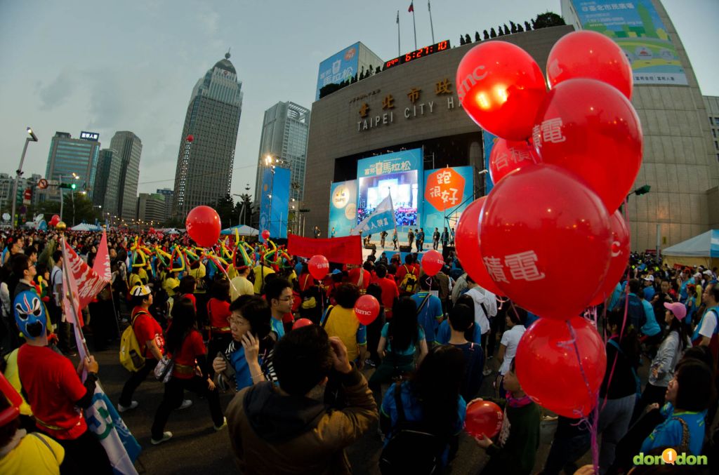 2012富邦台北馬拉松,年度壓軸登場