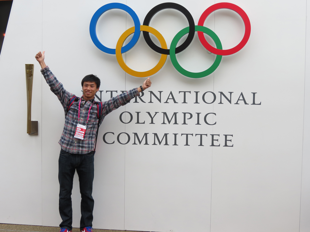 TAIWAN Triathlon Athlete:魏振展於英國倫敦Olympio village遊記