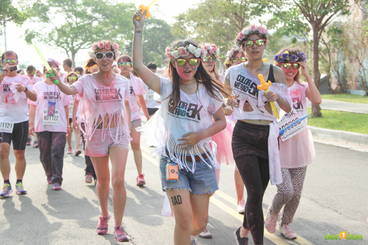 2013瘋彩盃 Color Me Rad 5K,變身5彩外星人