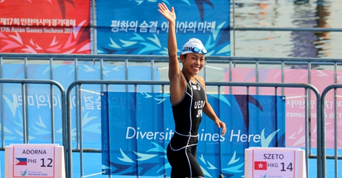 【亞運速報】 中日女鐵人稱霸仁川亞運 日本戰將上田藍奪冠