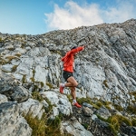 Jornet in his element at the Ultra Pirineu race earlier this year. Photo by Oriol Batista courtesy of Salomon