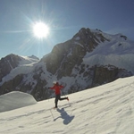 Skiing on Mont Blanc. Photo courtesy of Summits of My Life