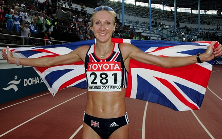 圖片說明:Paula Radcliffe。圖片來源。