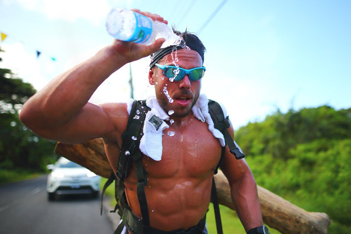 It was hot, really hot © James Appleton