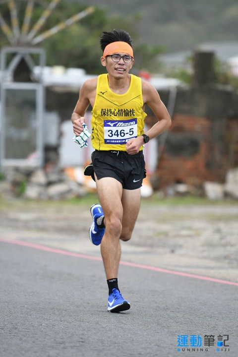 第三次參加Mizuno 馬拉松接力賽,卻是第一次全力衝刺