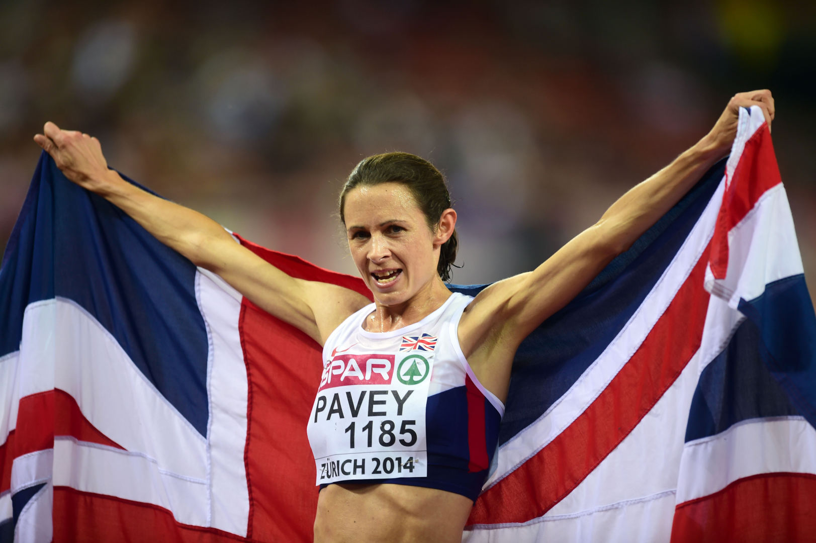 1973年出生的Jo Pavey(喬‧帕維,全名Joanne Marie Pavey)是來自英國的長跑運動員