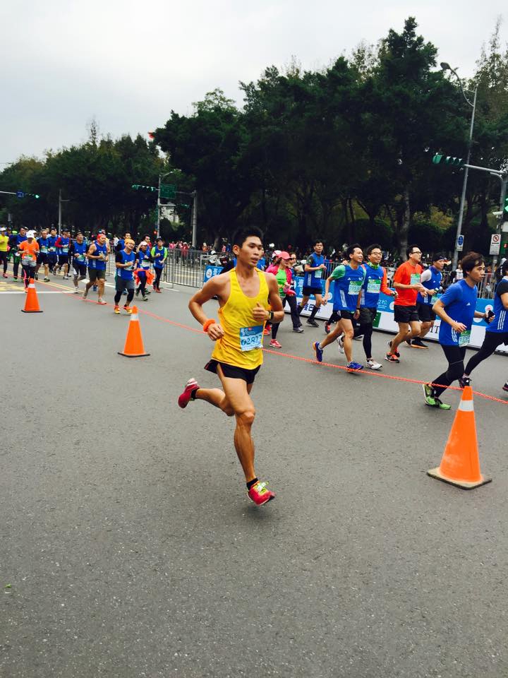 熱愛跑步的君宇,也曾經遇到受傷、低潮