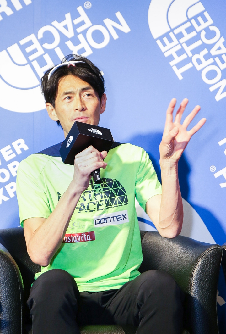 越野跑者鏑木毅表示:「希望能做更多自己想做的事,想要率直地活著。」