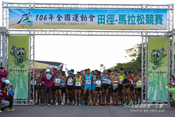 十年一刻,陳智湧終於站起全國運動會馬拉松的起跑線上
