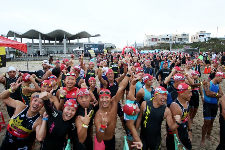 IRONMAN 70.3 Taiwan比賽,讓台灣鐵人三項運動接軌國際賽事。