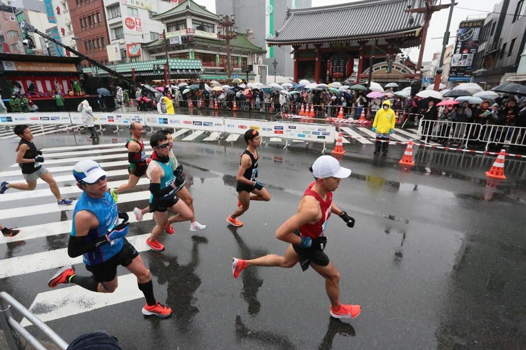 15K雷門前折返,感覺還很輕鬆