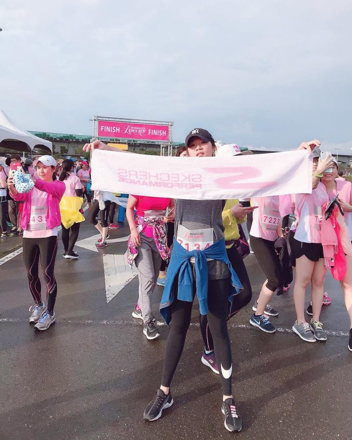 全女性的2019 SKECHERS LADY'S RUN希望鼓勵不同階段的女性都能跑出屬於自己的溫柔女力。(圖片來源:IG @addyyang)