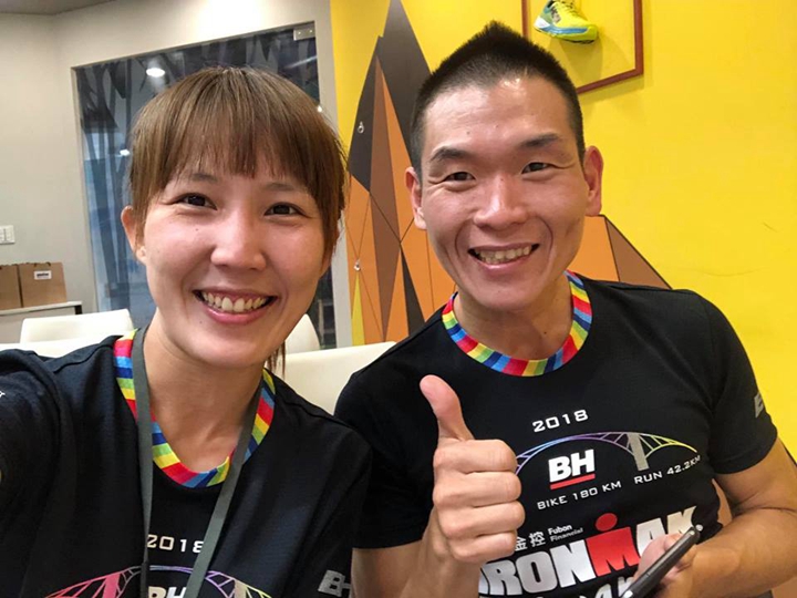 鐵人甜心殷婉柔已與HOKA ONE ONE合作已久 照片來源:殷婉柔