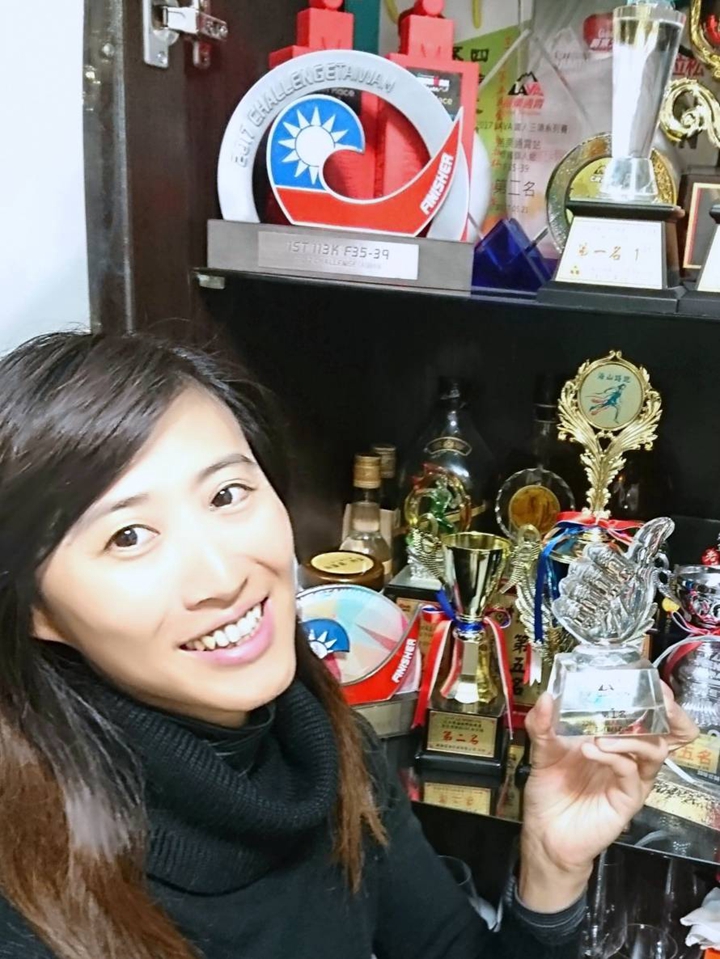 還沒成為鐵人之前,李宜芳曾經非常沒有自信