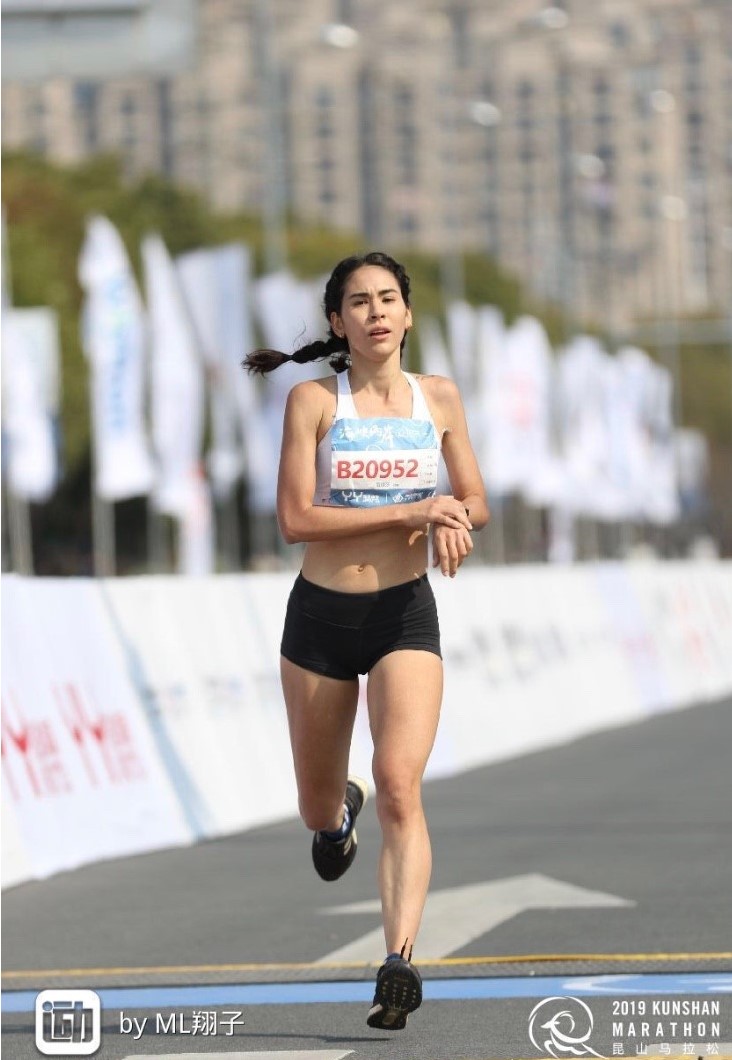 雷里莎以1小時25分37秒奪下女子總排第二,也一舉突破自身過去所創下的86分紀錄