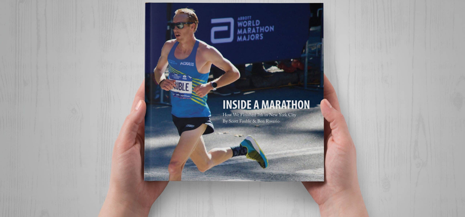 他與教練Ben Rosario合作出版了一本書《INSIDE A MARATHON》
