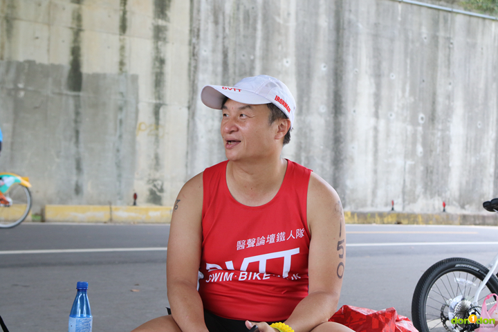 DVTT的大家長葉醫師,推動鐵人運動不遺餘力。