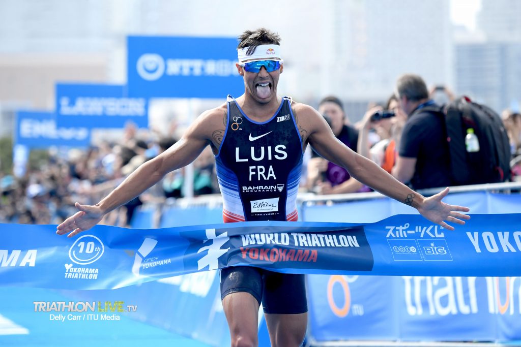 橫濱站冠軍 Vicent Luis。圖片來源:ITU