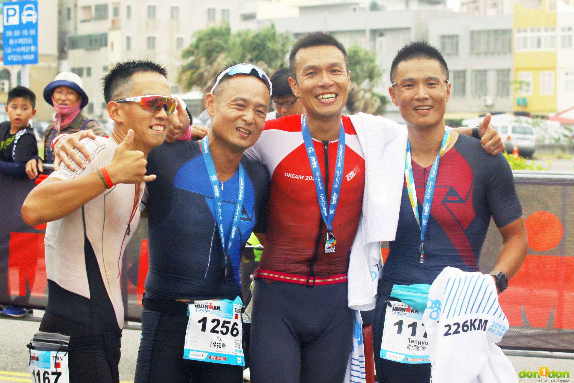 IRONMAN TAIWAN 終點線後,DREAM 2020開花結果。
