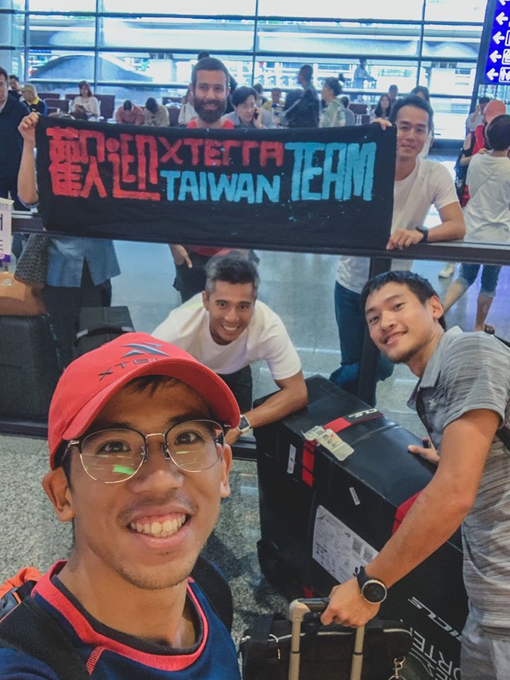 XTERRA Taiwan團隊感人接機!
