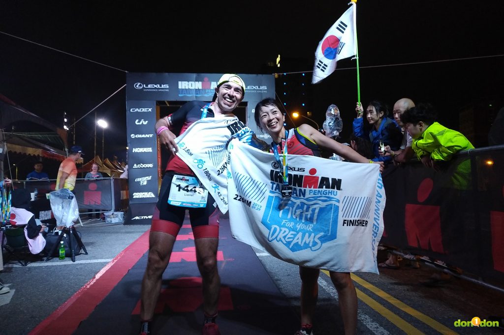 2020年4月12日,IRONMAN TAIWAN見。