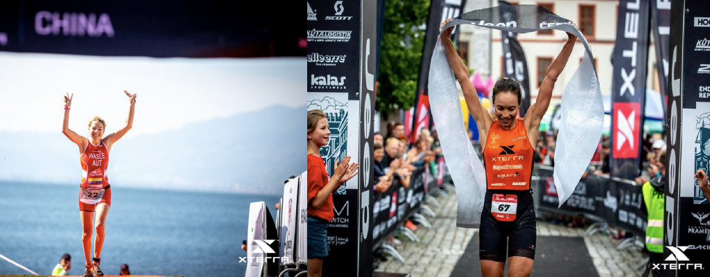 (Carina Wasle(左)、Morgane Riou(右) 圖片來源:XTERRA Global)