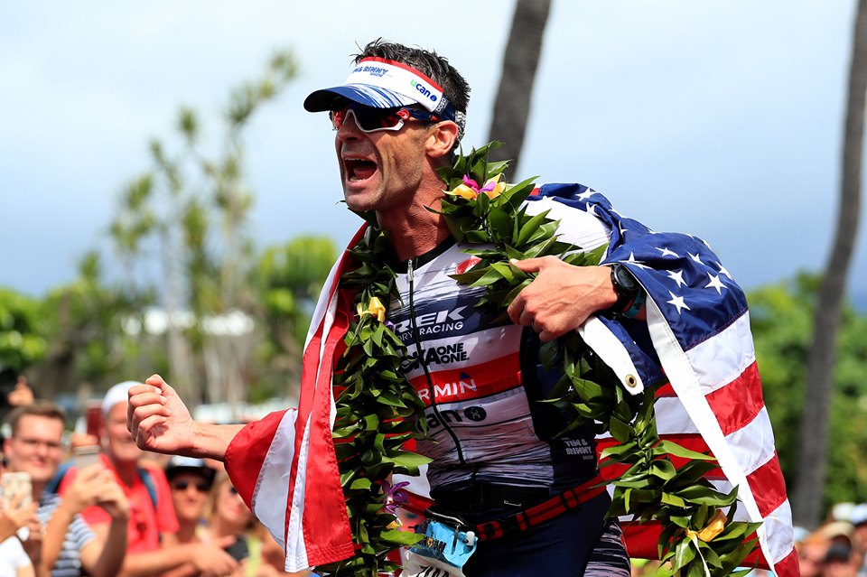 美國選手 Tim O’Donnell 以2:49:44完成路跑項目,並以 7:59:40 奪得亞軍。圖片來源。