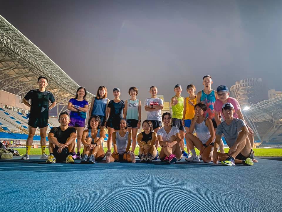 愛迪生週四跑步班 照片來源：黃毓軒