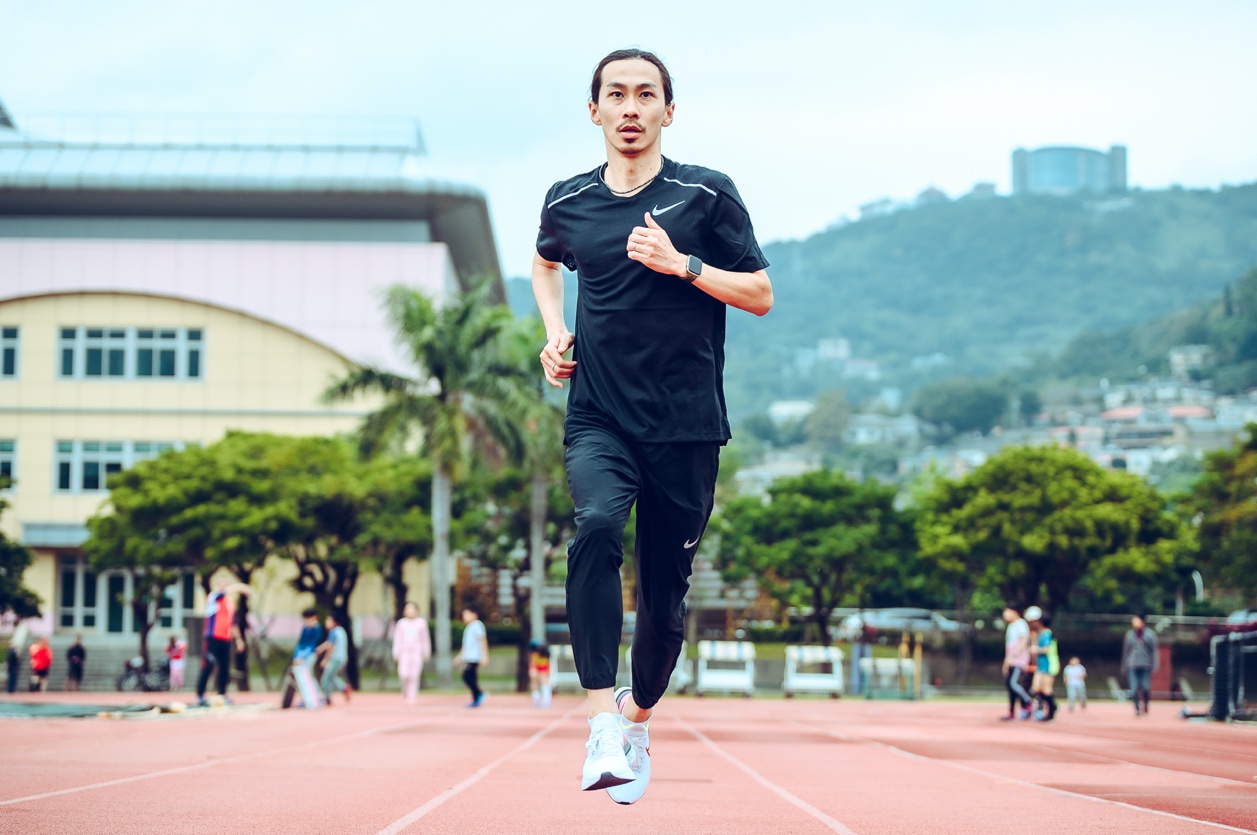 在突破個人最佳後的真男人張嘉哲,現在目標全心全力拼進東京奧運(圖片提供:卡斯)