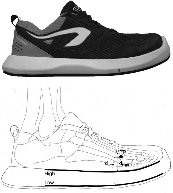 圖片來源:The stiff plate location into the shoe influences the running biomechanics