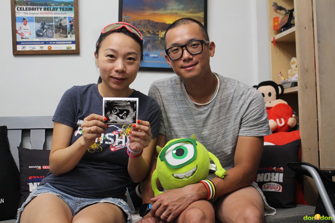 好動夫妻Mike和小微說,這個好動寶寶,得來不易。