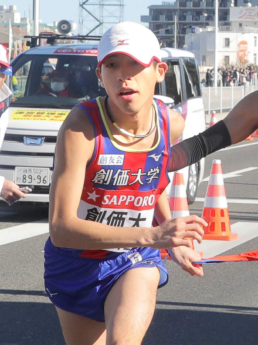 創價大第四區代表 嶋津雄大。圖片來源。