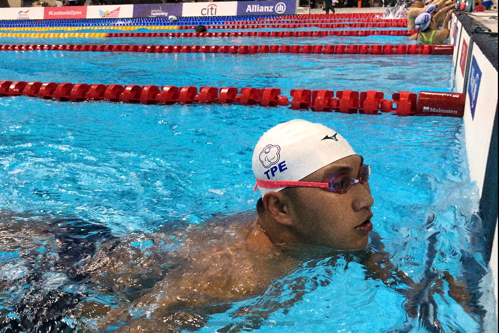 陳亮達將代表台灣出戰2020東京帕運三個游泳項目。圖片來源:陳亮達