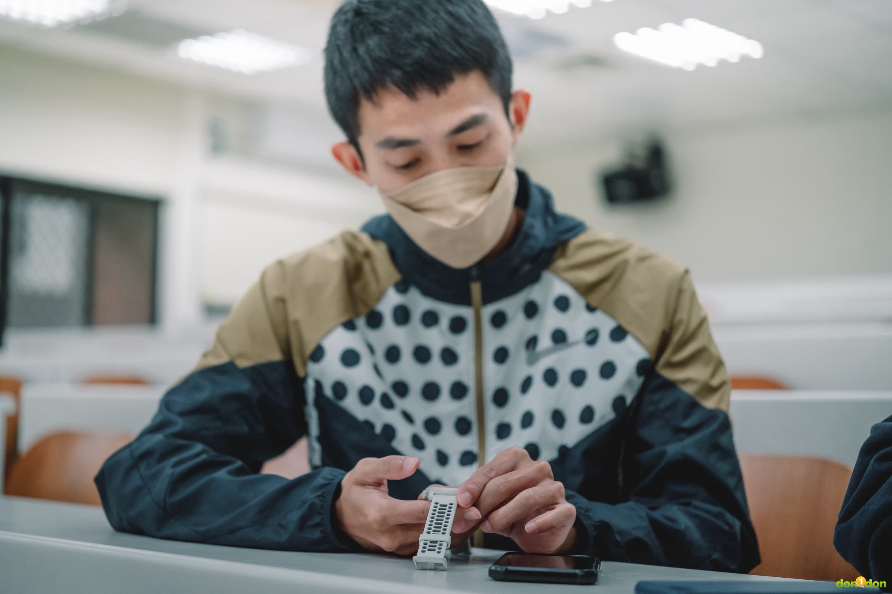周庭印稱讚 COROS PACE 2 是跑者的最佳夥伴的。攝影:卡斯