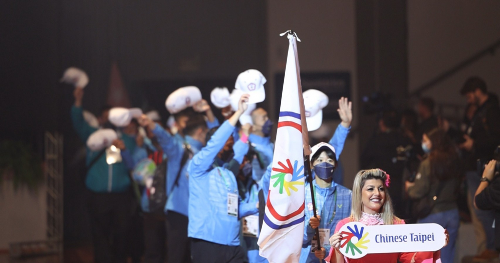 2022 臺灣選手手登上達福林匹克運動會(聽奧)一共斬獲 2 金 7 銀 8 銅佳績!(圖片來源:教育部)