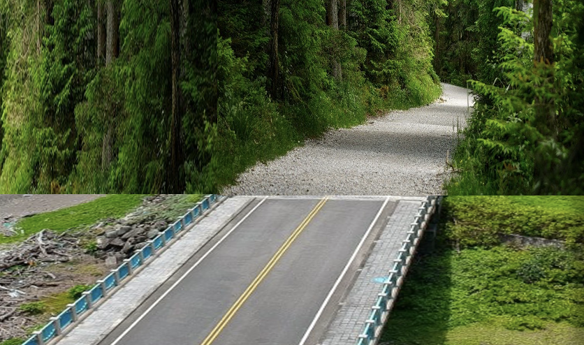 Road to Off-Road 從柏油銜接到越野路徑,帶你貼身進入山林,享盡大自然豐富變化。