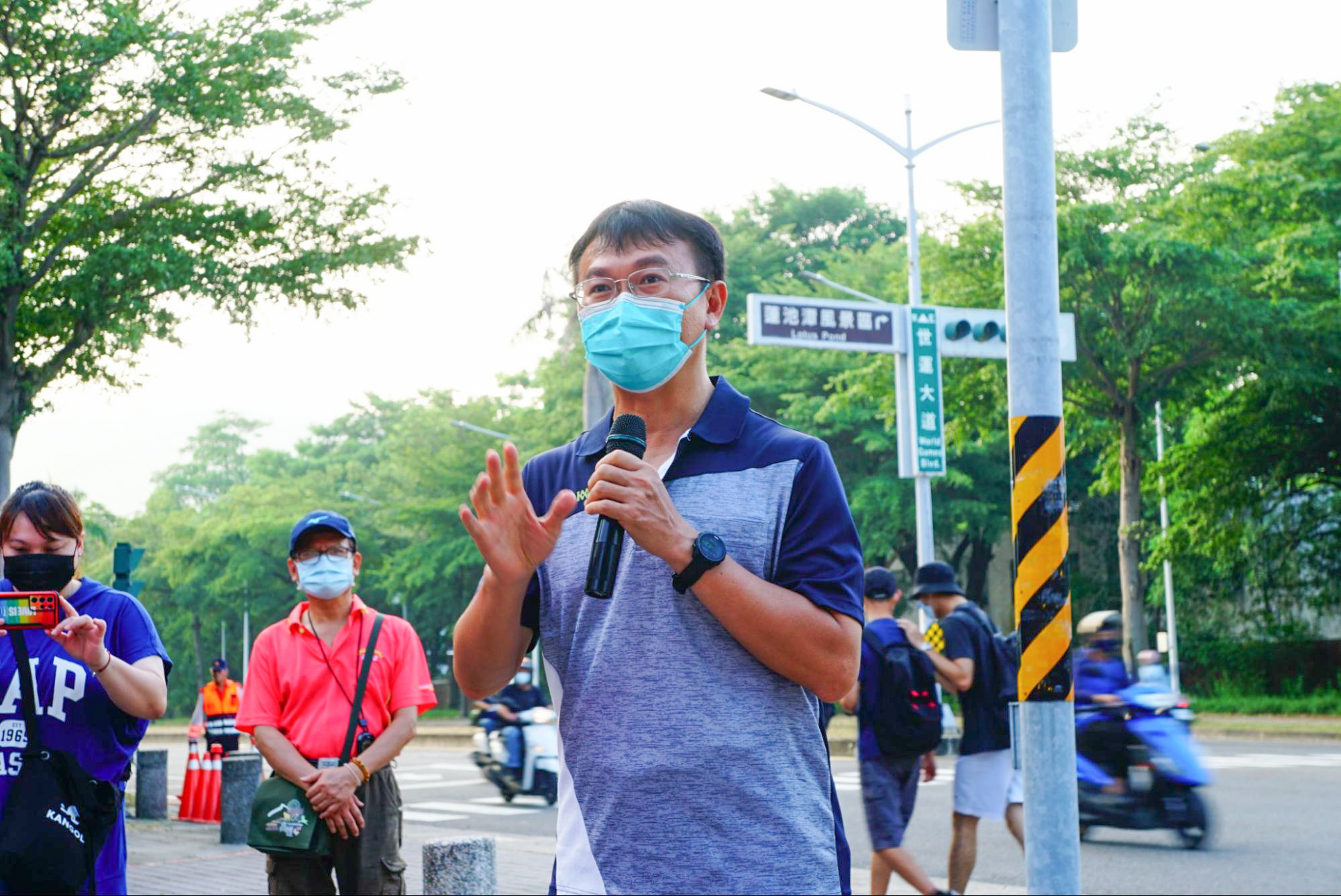測試賽後得到的資訊都將成為高雄富邦馬拉松賽道路線、補給設計的重要依據。