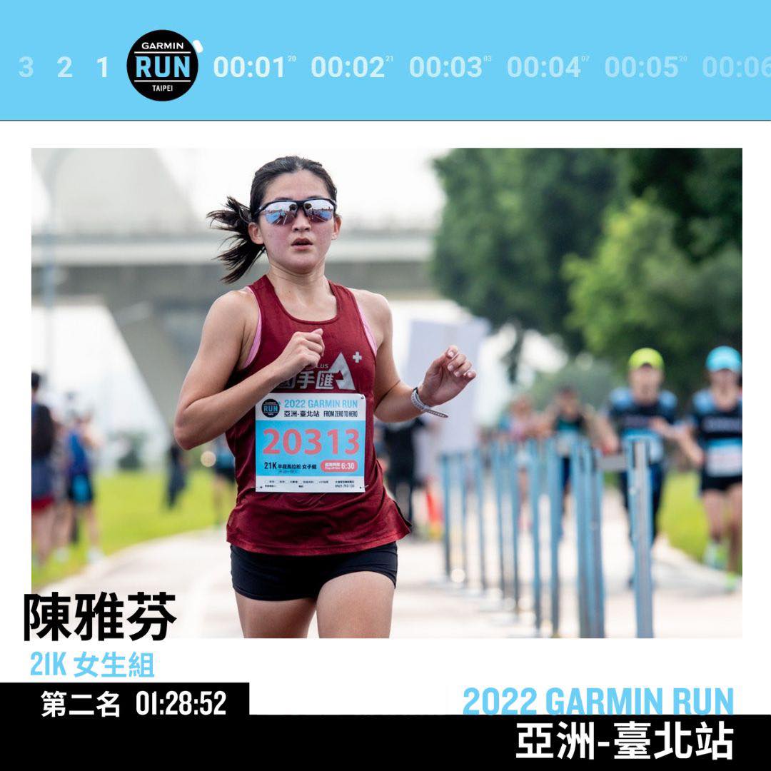 照片來源:Garmin Run Club Taiwan 臉書粉絲頁