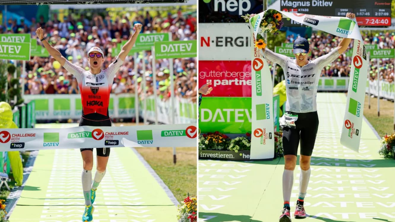 Daniela Ryf和Magnus Ditlev,是本屆 2023 Challenge Roth 最大贏家!