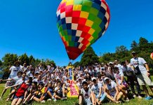 接力長跑送愛到武嶺 傳遞愛心鼓勵孩子們發光發熱