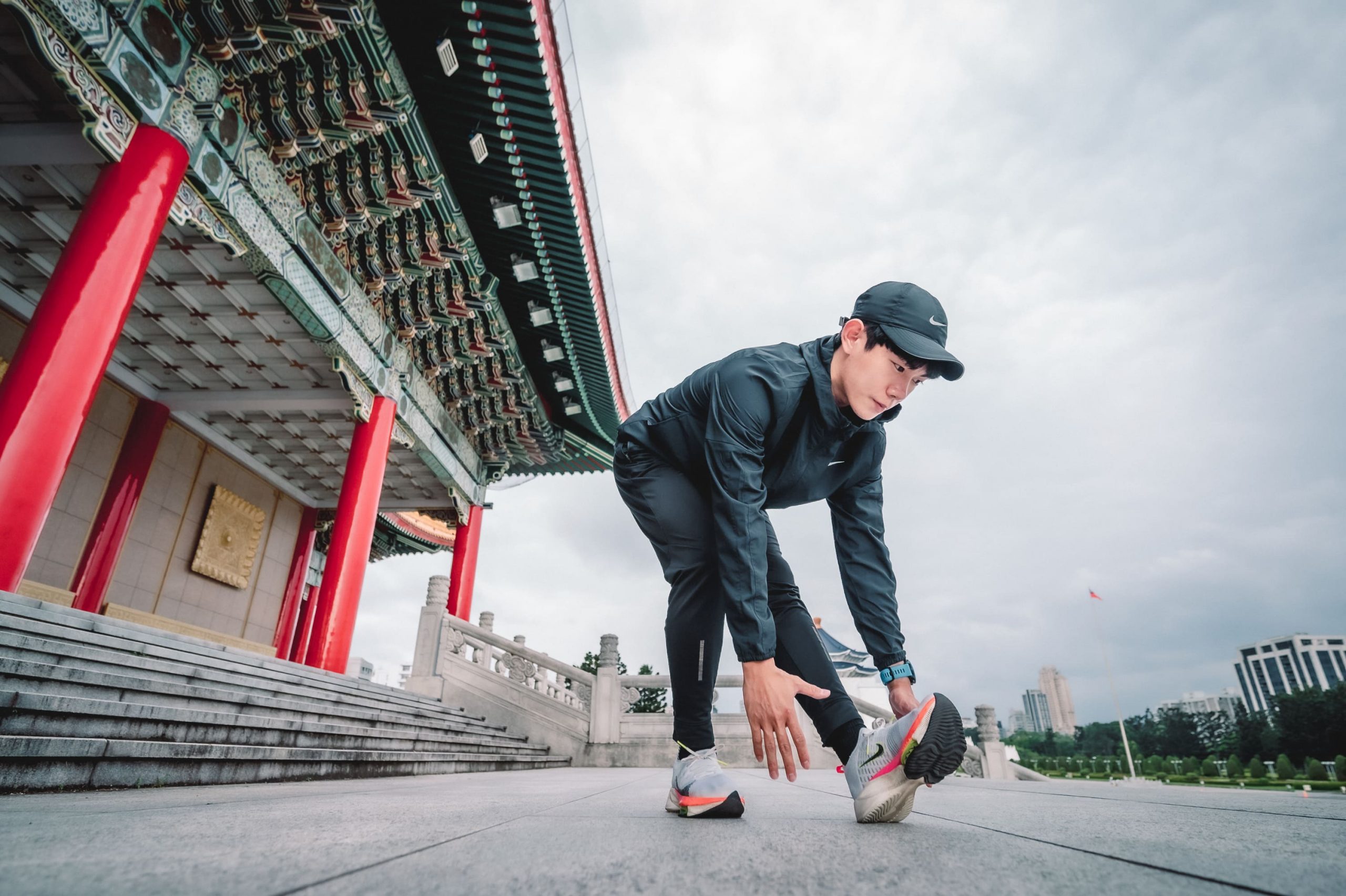 跑步是偉翔人生中的領航導師。攝影:卡斯