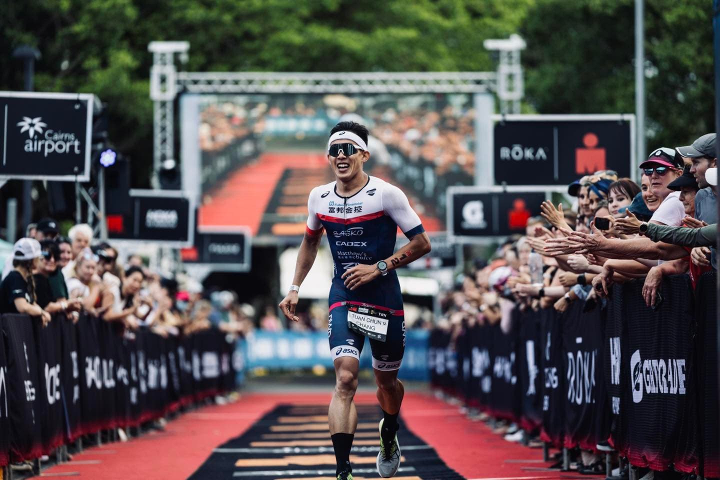 圖為今年6月,張團畯於 IRONMAN 澳洲凱恩斯以 8 小時 36 分 21 秒獲得職業組第八名。圖片來源:張團畯