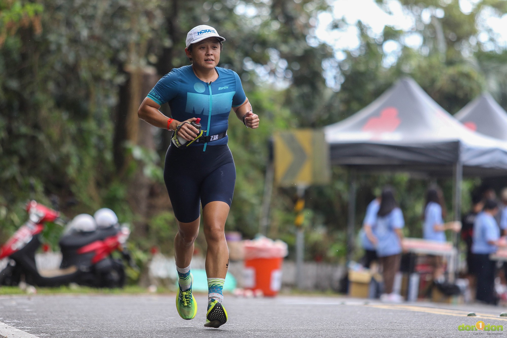 台灣選手李淳潔,女子組總排第 3 名