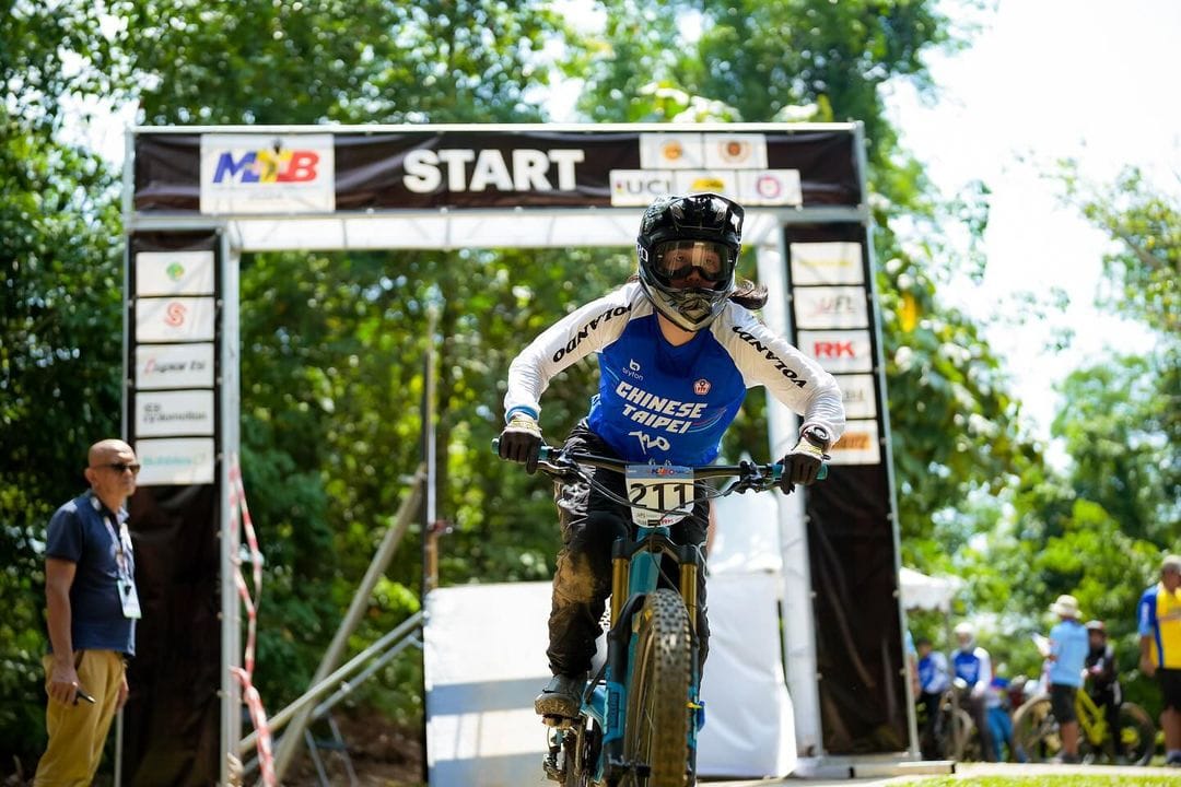 蔡季伶(相片來源/Malaysian National Cycling Federation)