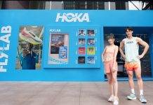 HOKA「FlyLab跑步機器實驗室」信義區空降開張 快閃體驗創新跑鞋科技