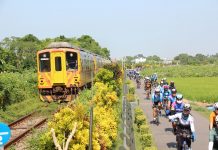 2024花現參山單車嘉年華 一「騎」跑水追火車