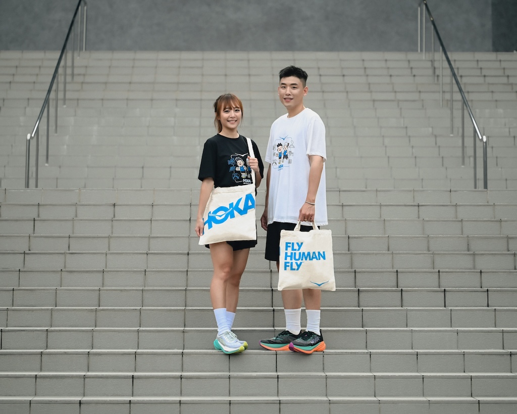 HOKA週年慶活動第一重單筆消費滿6,000元贈HOKA限量帆布袋（各店數量有限送完為止）