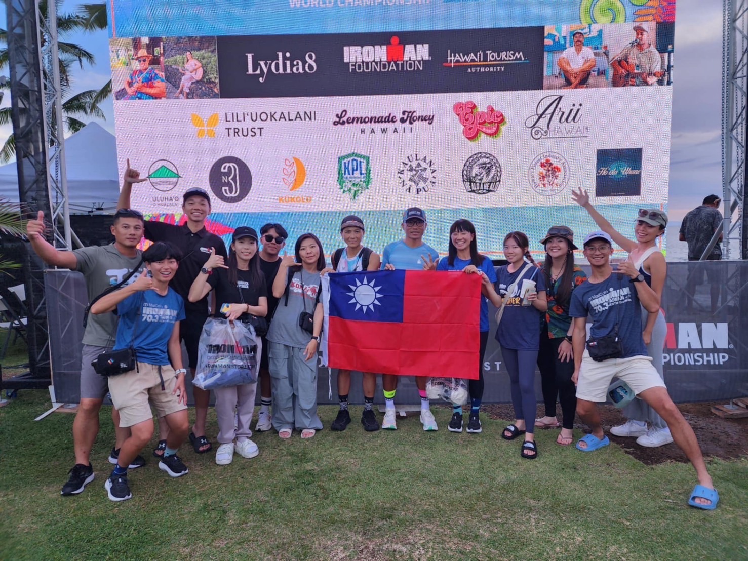 LAVA 台灣鐵人三項公司員工到Kona實習，為2025 IRONMAN Taiwan 澎湖做準備。