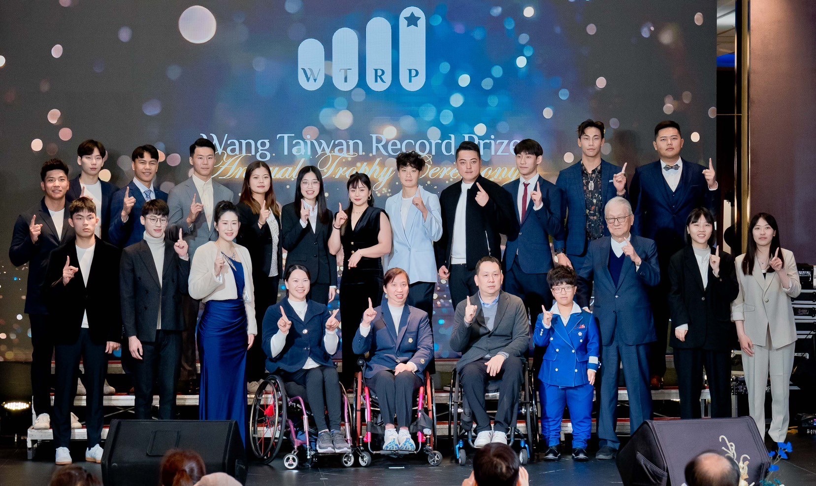 首屆創紀錄獎共頒發給奧運與帕運總計25位台灣體育英雄，總申請金額破1300萬元。