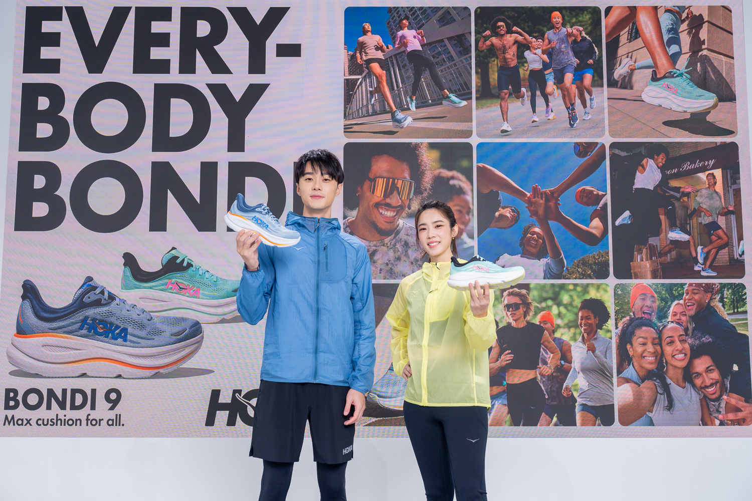 緩震之王 Bondi 9全新上市,號召跑友赴HOKA Bondi 9 跑步基地體驗群體運動樂趣。